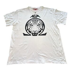 NEW Asia Omega LION HEAD Graphic T SHIRT XXL TEE Mens Womens 100% Cotton Control